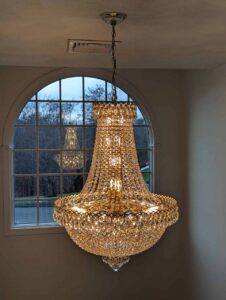 Chandelier restoration specialists in London