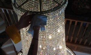 Dangers of DIY Chandelier Cleaning
